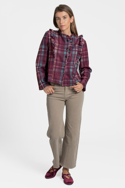 BLUSA ARMONIAS TEEN CUADROS