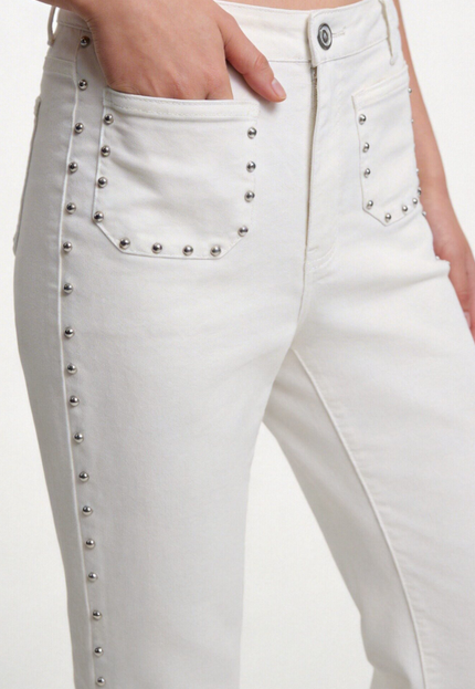 JEANS ARMONIAS TEEN TACHUELAS