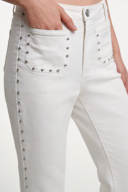 JEANS ARMONIAS TEEN TACHUELAS