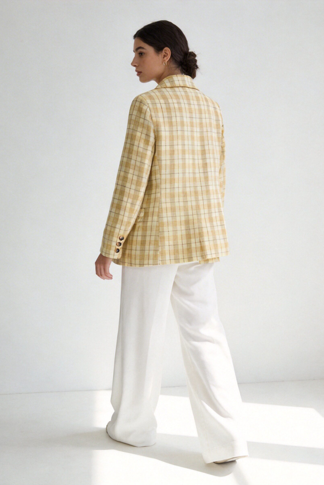 CHAQUETA ARMONIAS CUADROS