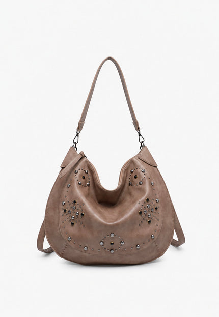 BOLSO DONNA ALESSIA TACHUELAS