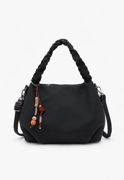 BOLSO DONNA ALESSIA ASA TRENZADA