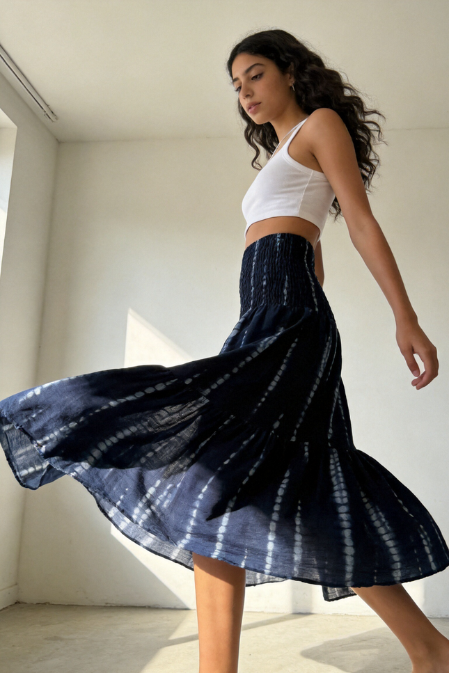 FALDA ARMONIAS TEEN TIE DYE