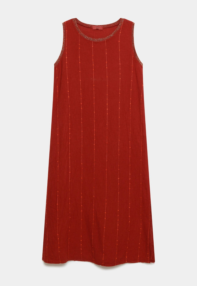 VESTIDO ARMONIAS LINO