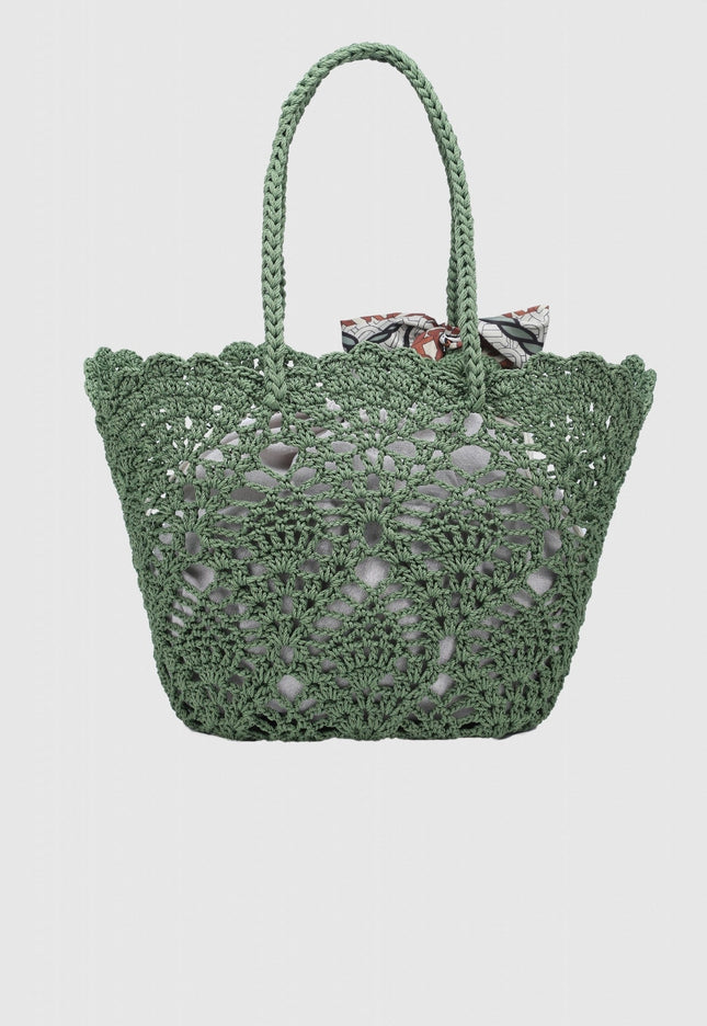 BOLSO CESTA CROCHET IBIZA