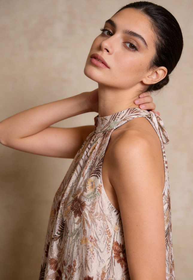 VESTIDO ARMONIAS ESTAMPADO
