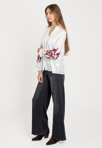 CAMISA ARMONIAS BORDADOS