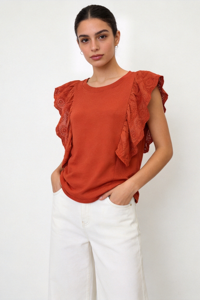 BLUSA ARMONIAS TEEN BORDADOS