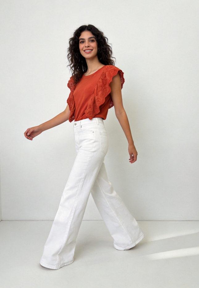 BLUSA ARMONIAS TEEN BORDADOS