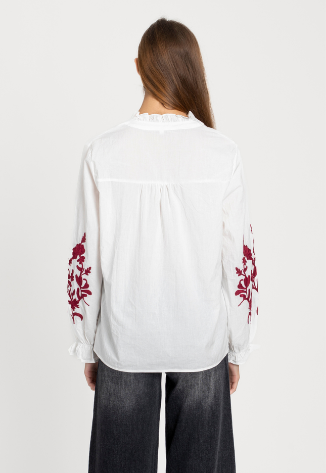 CAMISA ARMONIAS BORDADOS