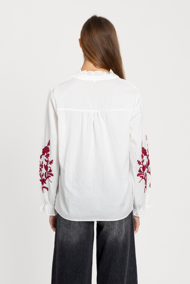 CAMISA ARMONIAS BORDADOS