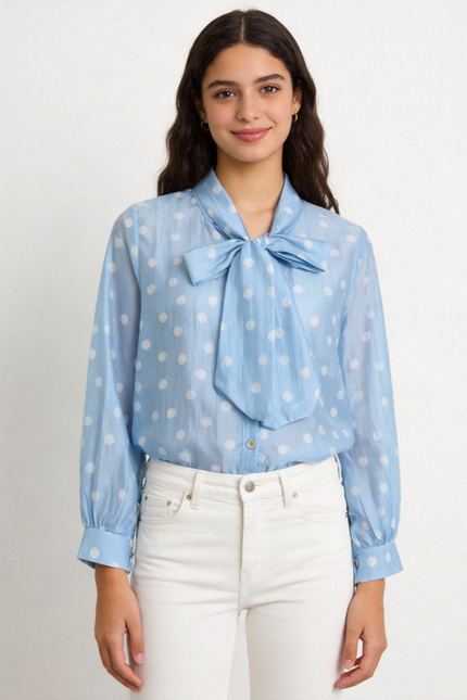 BLUSA ARMONIAS TEEN LUNARES