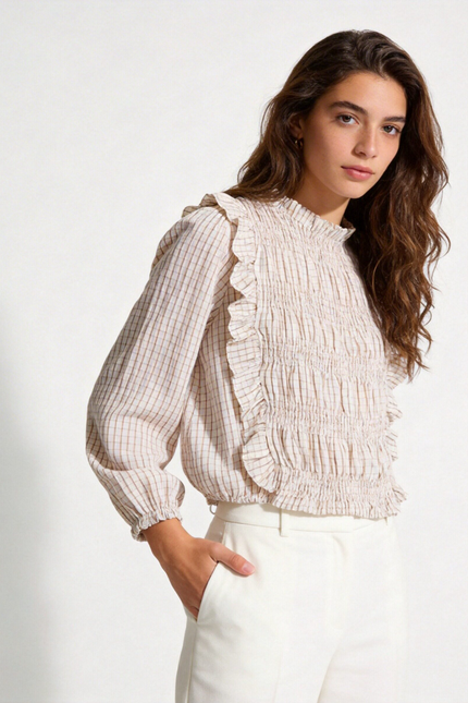 BLUSA ARMONIAS TEEN CUADROS