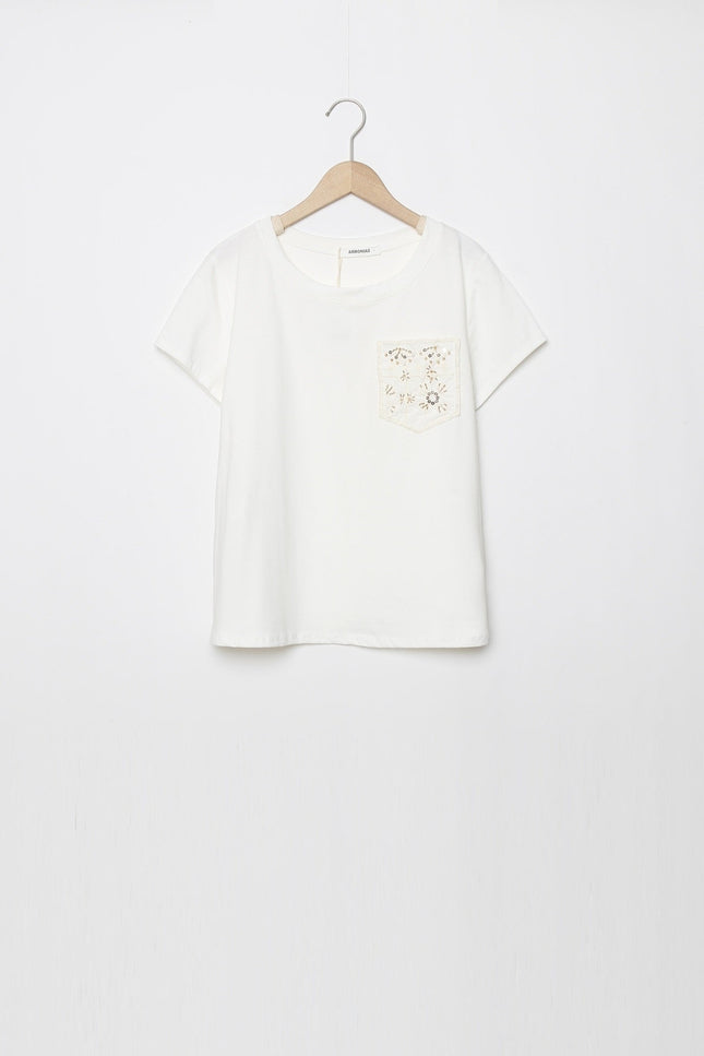 CAMISETA ARMONIAS ABALORIOS