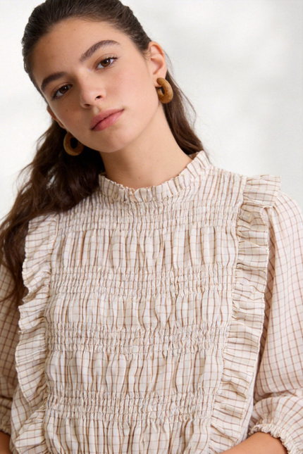 BLUSA ARMONIAS TEEN CUADROS