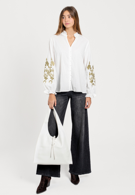 CAMISA ARMONIAS BORDADOS