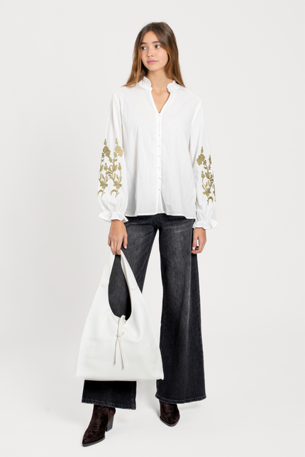 CAMISA ARMONIAS BORDADOS