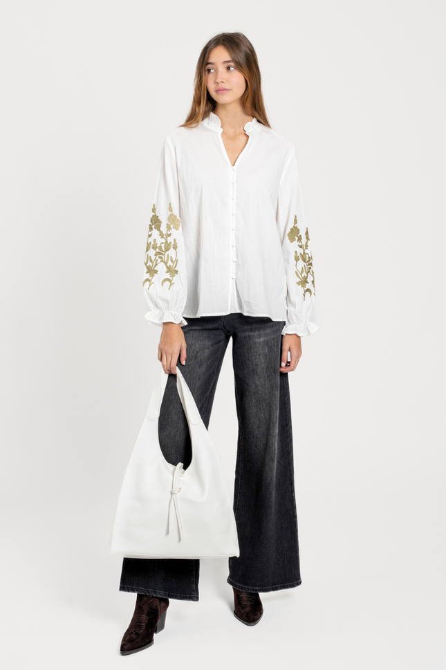 CAMISA ARMONIAS BORDADOS