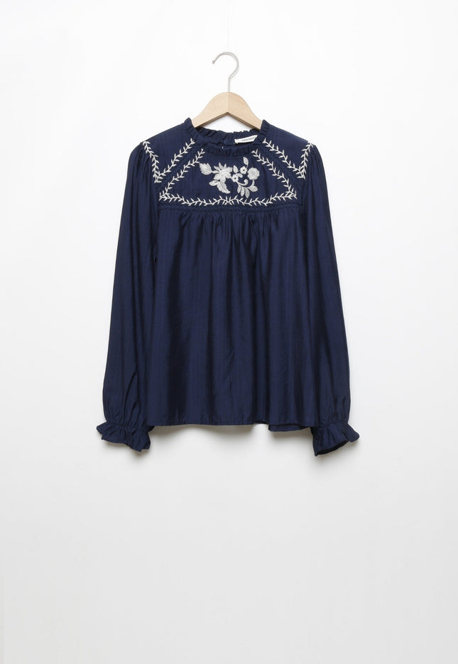 BLUSA ARMONIAS BURDEOS