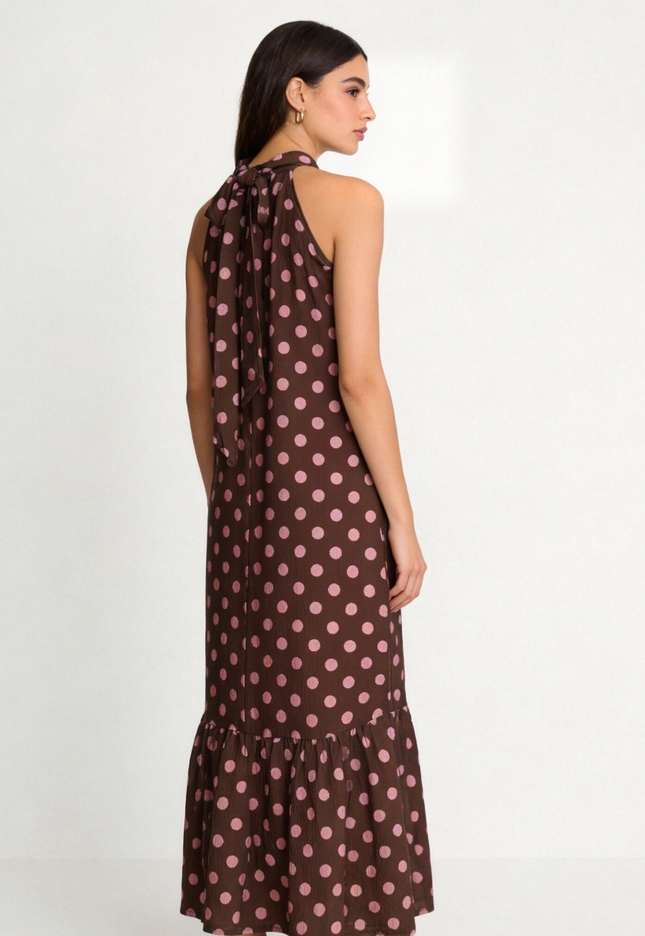 VESTIDO ARMONIAS TEEN LUNARES