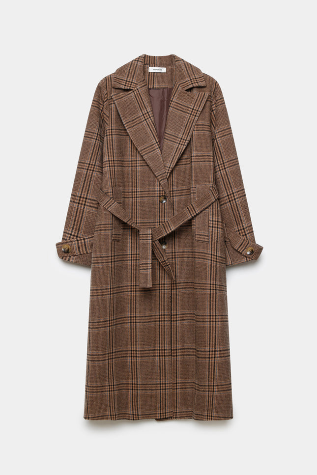 ABRIGO ARMONIAS LARGO ALGODÓN