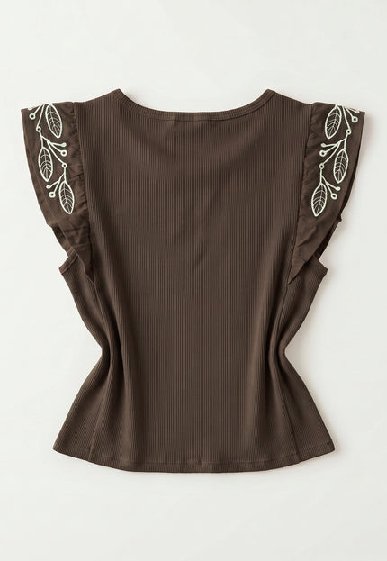 CAMISETA ARMONIAS BORDADOS