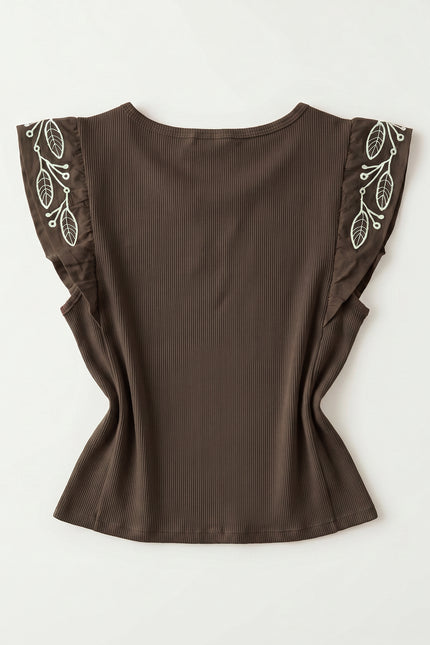 CAMISETA ARMONIAS BORDADOS
