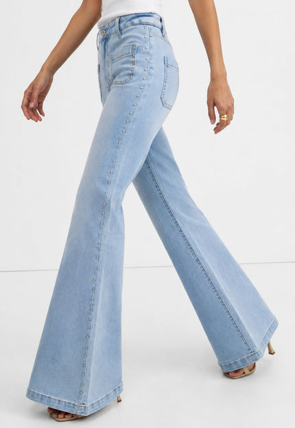 JEANS ARMONIAS TEEN TACHUELAS