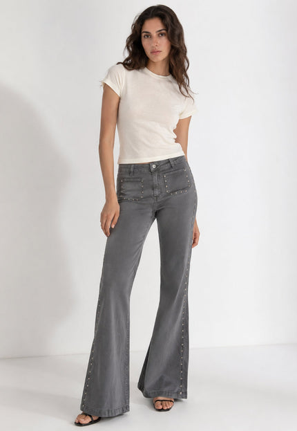 JEANS ARMONIAS TEEN TACHUELAS