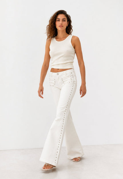 JEANS ARMONIAS TEEN TACHUELAS