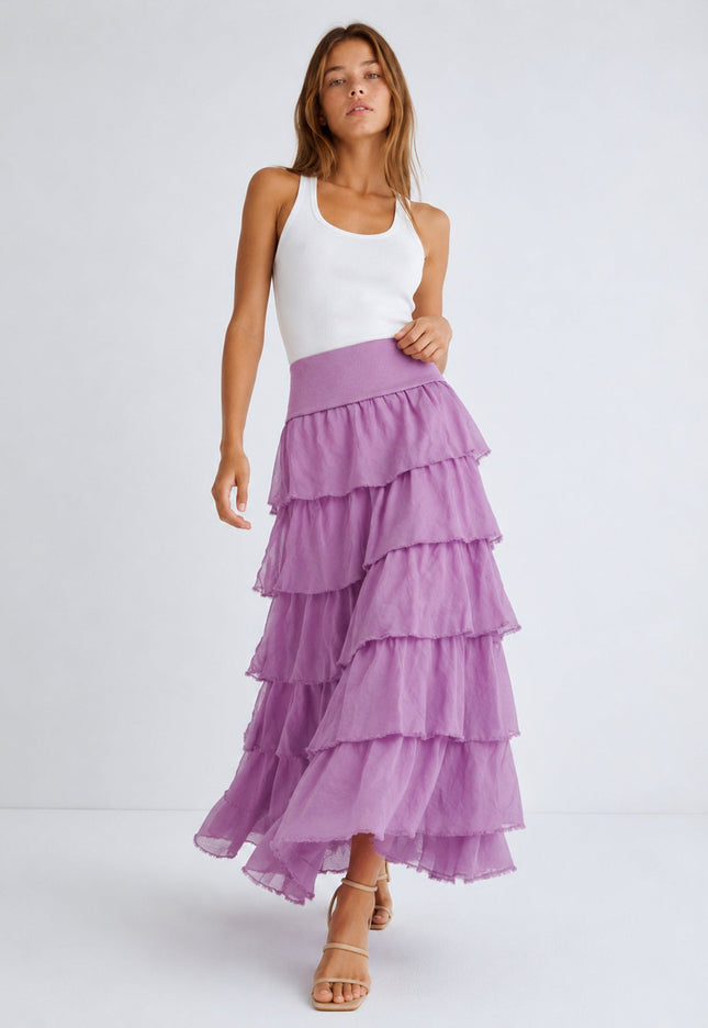 FALDA ARMONIAS TEEN CAPAS