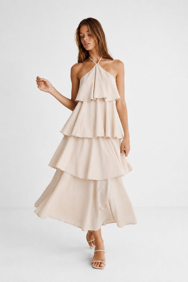 VESTIDO ARMONIAS TEEN VOLANTES