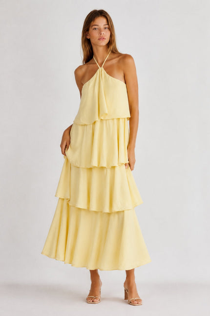 VESTIDO ARMONIAS TEEN VOLANTES