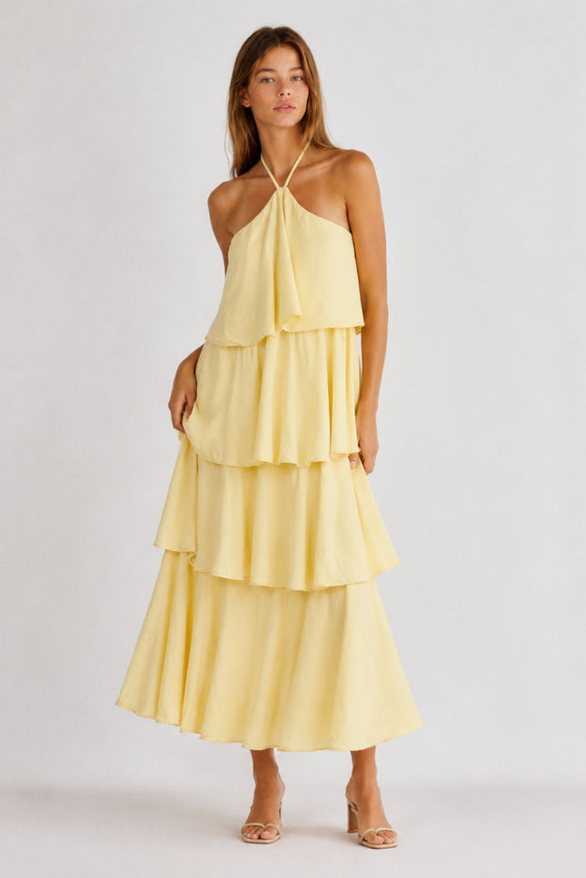 VESTIDO ARMONIAS TEEN VOLANTES