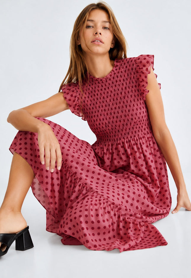 VESTIDO ARMONIAS TEEN LUNARES
