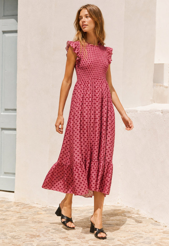 VESTIDO ARMONIAS TEEN LUNARES