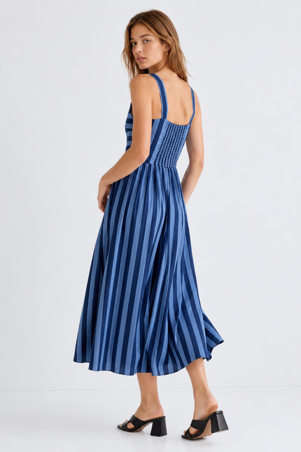 VESTIDO ARMONIAS TEEN RAYAS