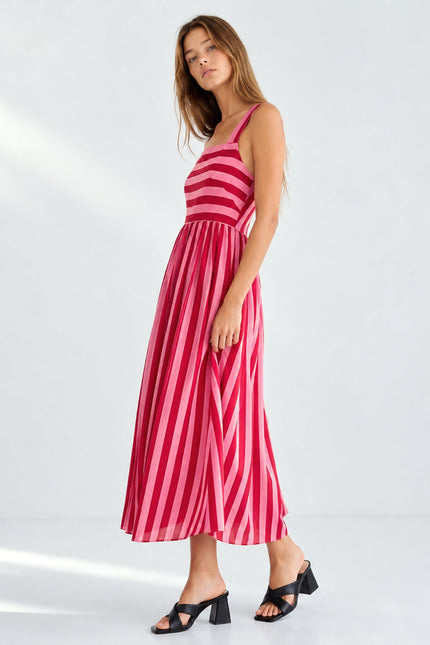 VESTIDO ARMONIAS TEEN RAYAS