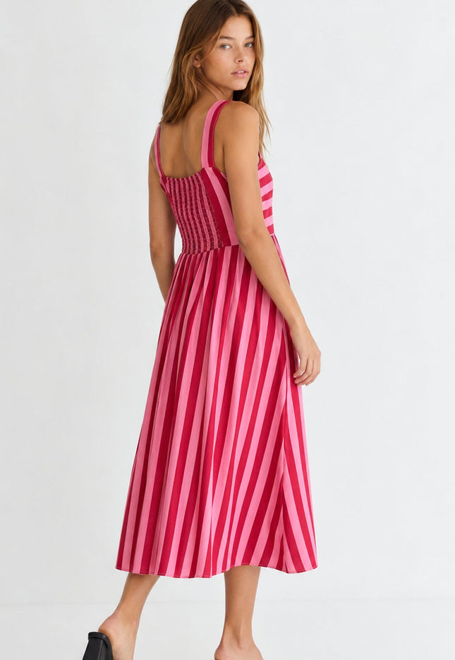 VESTIDO ARMONIAS TEEN RAYAS
