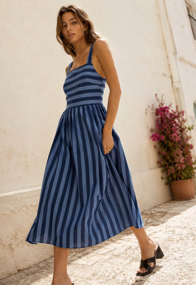 VESTIDO ARMONIAS TEEN RAYAS