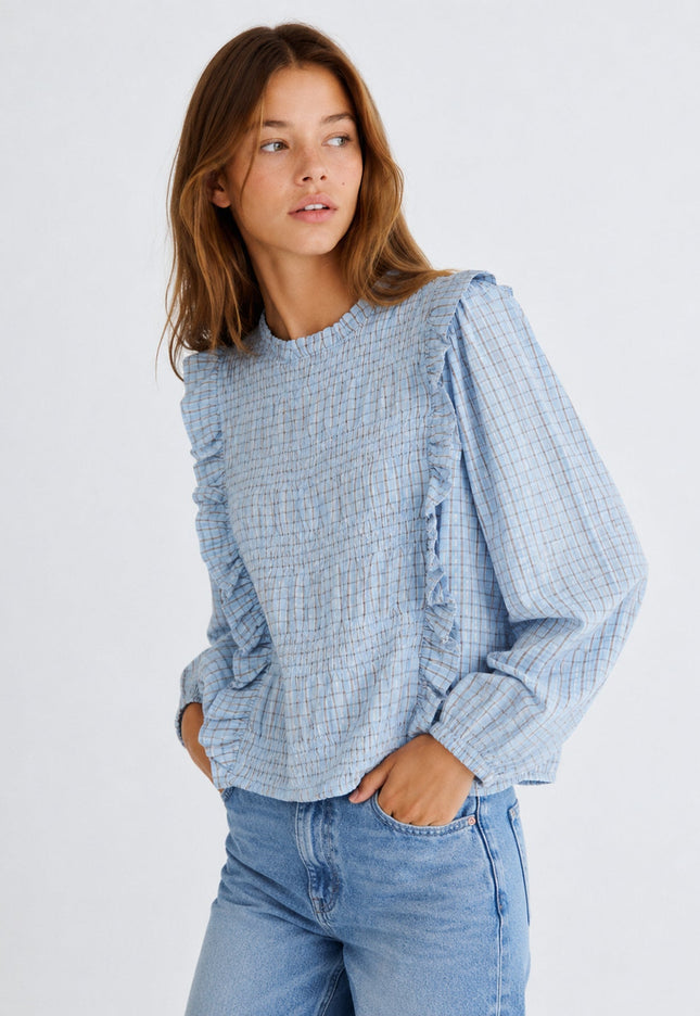 BLUSA ARMONIAS TEEN CUADROS