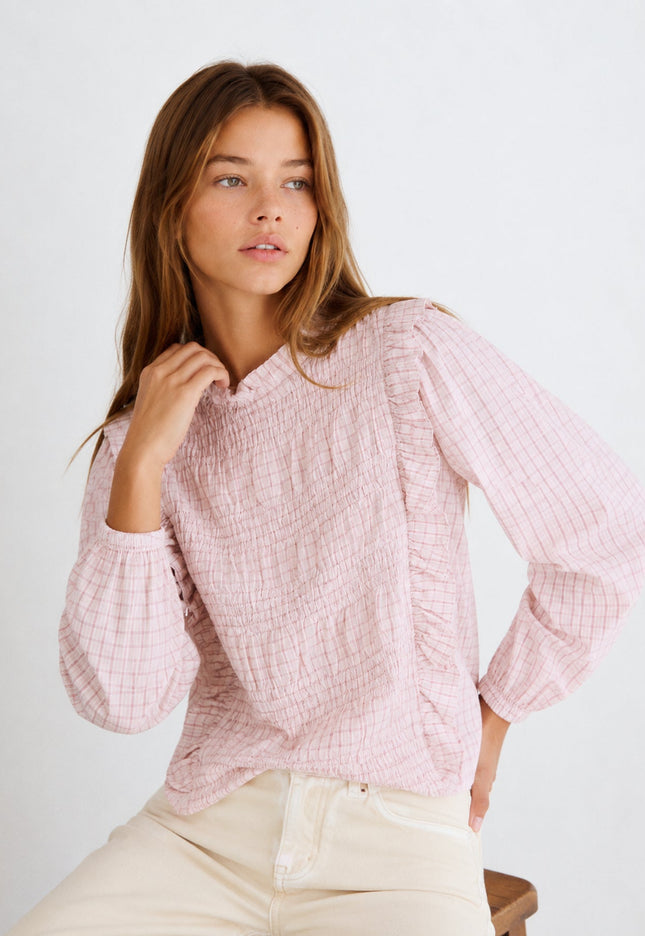 BLUSA ARMONIAS TEEN CUADROS