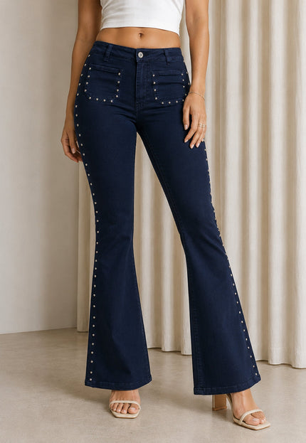JEANS ARMONIAS TEEN TACHUELAS