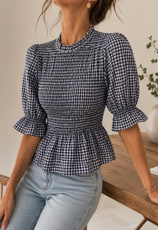 BLUSA ARMONIAS TEEN CUADROS