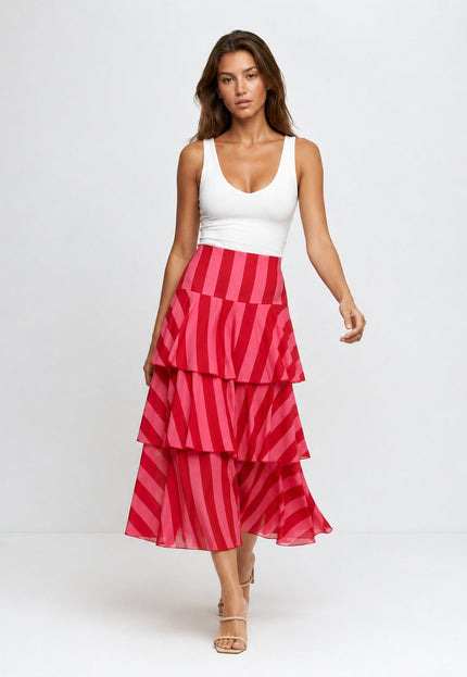 FALDA ARMONIAS TEEN RAYAS