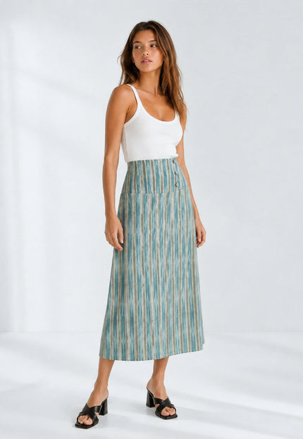 FALDA ARMONIAS TEEN BOTONES