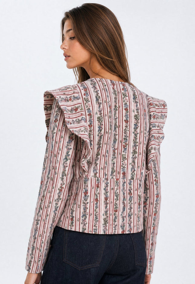 CHAQUETA ARMONIAS TEEN TEXTURA