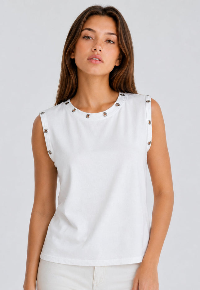 CAMISETA ARMONIAS TEEN EYELETS