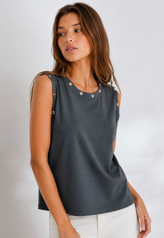 CAMISETA ARMONIAS TEEN EYELETS