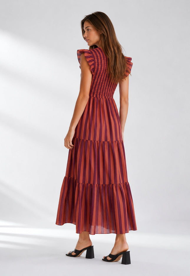 VESTIDO ARMONIAS TEEN RAYAS
